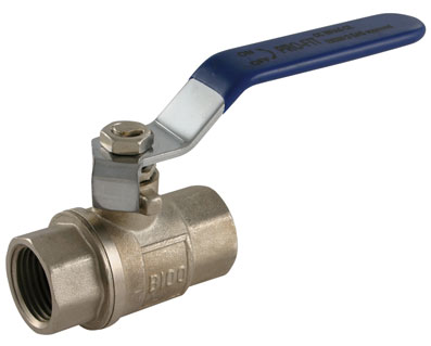 Lever Ball Valves 1/4" Fi x Fi With Blue Handles - 101500