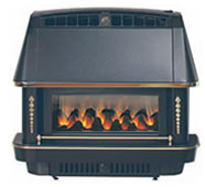 Robinson Willey Firecharm Electronic Living Flame Black - 109556BK