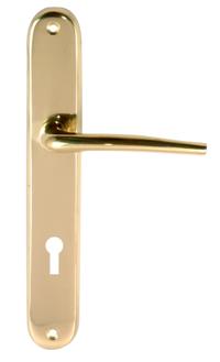 Sussex Lever Lock Polished Brass