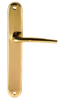 Sussex Lever Latch Polished Brass