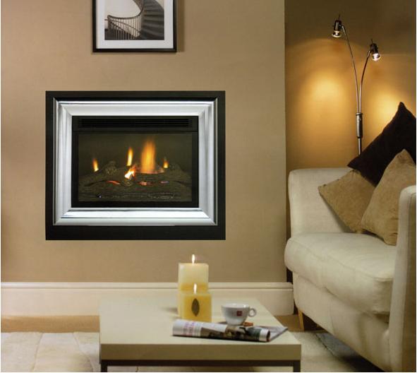 Burley Acumen Flueless Gas Fire Black - 116600BK