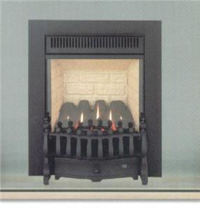 Burley Environ Flueless Gas Fire Black - 116608BK