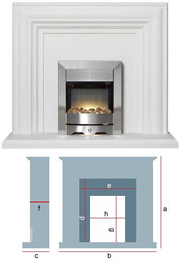 Burley Windermere Fire Surround - 116612