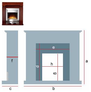 Burley Walden Fire Surround Cherry - 116621CY