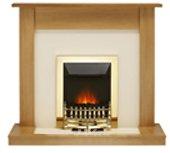 Valor Medway Electric Suite C/W Blenheim Oak  - 14257OK