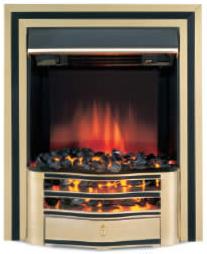 Burley Waltham Freestanding or Inset Electric Fire - 143568BS - DISCONTINUED 