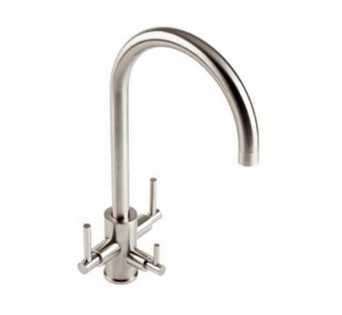 The 1810 Company CURVATO TRIO BRUSHED STEEL - CUR/02/BS/TRIO