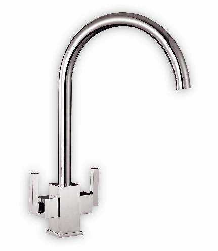 The 1810 Company RUSCELLO SQUARE BODY CHROME TAP - RUS/01/CH