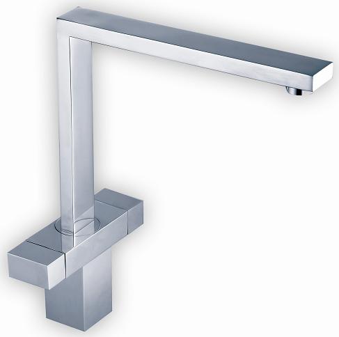 The 1810 Company VESARE SQUARE DESIGN CHROME TAP - VER/01/CH