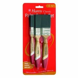 Harris 3piece Classic Paint brush Set - 1964