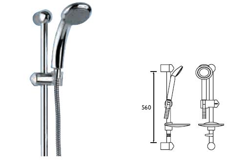 SIRRUS - Luxury Slide Bar Kit - 260LSK-CP