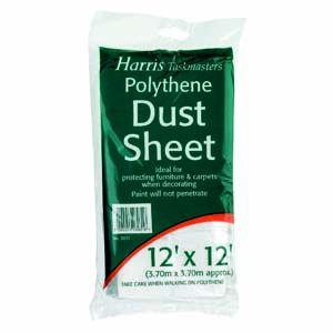 Harris Taskmasters Polythene Dust Sheet - 3031 - SOLD-OUT!! 