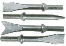 Silverline - 4PCE AIR HAM CHISELS - 598430