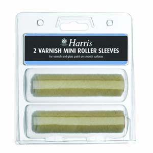 Harris Mini Roller Sleeves 2 pack - Varnish - 4145