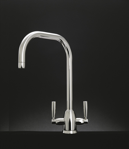 Oberon Monoblock Sink Mixer with U Spout Chrome C12357