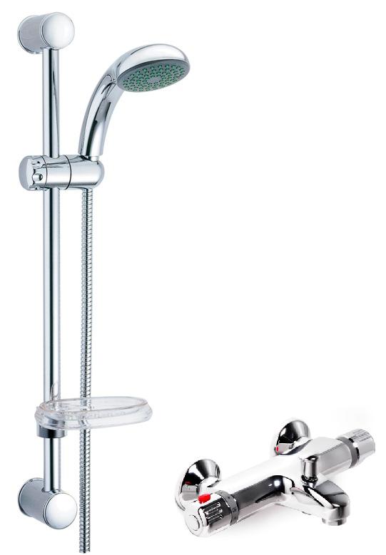 Intaion Modern Bar Shower Mixer Valve & Shower Kit