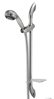 Aqualisa Turbostream Adjustable Height Shower kit in Chrome