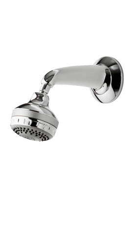 Aqualisa Turbostream fixed shower head - in Chrome