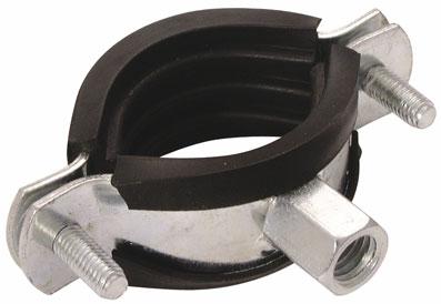 JAYMAC EPDM Rubber Lined Pipe Clamps 112 - 118mm - APIPC112