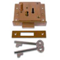 Willenhal Locks CT5/X35 Push Button Till Lock - 70mm Satin Brass N/A Boxed - 10207 