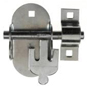 CROMPTON 004A Galvanised Oval Padbolt - 114mm GALV - 349 