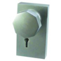 UNION U8041 Knob Operated Outside Access Device - Silver - U8041 