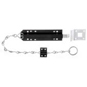 CROMPTON 66 Garage Chain Bolt - 216mm Black - 66 