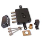 CISA 57120 3 Point Rim Deadlock - 123mm Brown BRZ Left Hand Boxed - 4381 