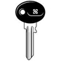 SILCA DM1RP Plastic Head Blank To Suit DOM - Plastic Head - DM1RP 