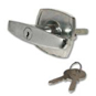 Toucan Tool Marley Garage Door Lock - Chrome Plated 50mm Centres - Marley 