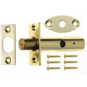ERA 838 Door Security Bolt - Key - 60mm Polished Brass Single Visi - 697 