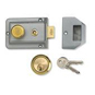 UNION 1022 Non-Deadlocking Nightlatch - 60mm SE Case - Polished Lacquered Brass Cylinder Boxed - 1022 