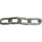 ENGLISH CHAIN Hot Galvanised Welded Steel Chain - 6mm GALV 10m - 9011 