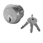 ASEC 5-Pin Screw-In Cylinder - Satin Chrome KA Single Boxed - AS1176 