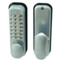 ASEC 2300 Series Digital Lock With Optional Holdback - Satin Chrome Visi - AS2303 