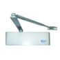 ASEC S-Line Size 2-4 Overhead Door Closer - Silver Enamelled - 2-4 SES 