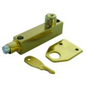ASEC Universal Press Bolt - Polished Brass Cut Key Visi - AS3407 