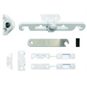 ASEC Securistay Window Restrictor - Metal - White Metal Visi - AS3410 