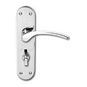 ASEC Sherwood Plate Mounted Lever Furniture - Chrome Plated Bathroom Visi - N/A 