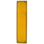 ASEC Georgian 70mm Wide Polished Brass Finger Plate - 305mm Polished Brass - AS3833 