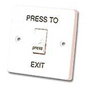 ASEC 4096/P White Momentary 1 Gang Exit Button - Box - AS9043 