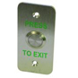 ASEC EXB0658 Narrow Style Stainless Steel Surface Exit Button - EXB0658 - EXB0658 