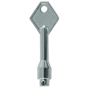 ASEC TS7452 Diecast Diamond Shape Window Key - Diecast Diamond Key - TS7452 