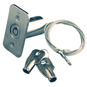 ASEC SWR0430 Garage Door Emergency Release - Chrome - SWR0430 