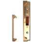 UNION 2988 Rebate To Suit 2101 Deadlocks - 13mm Polished Lacquered Brass Visi - Y2988 