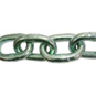 ENGLISH CHAIN Case Hardened Chain - 10mm Zinc Plated 1m - CASEHARD 