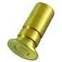 FRANK ALLART 600 Series Sprung Loaded Dust Excluding Floor Socket - 0600 Polished Brass - Narrow - 600 Series 