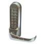 CODELOCKS CL500 Series Digital Lock With Tubular Latch - CL515 Stainless Steel With Passage Set - 515 