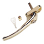 HOPPE UPVC Espag Handle Cranked - Left Hand - Gold - ID2437206 