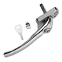 HOPPE UPVC Espag Handle Cranked - Left Hand - Silver - ID2372001 